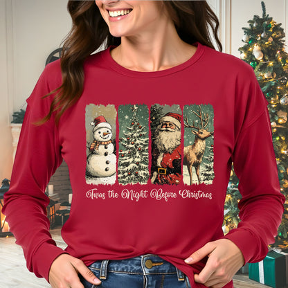 Twas the Night Before Christmas Long Sleeve Tee