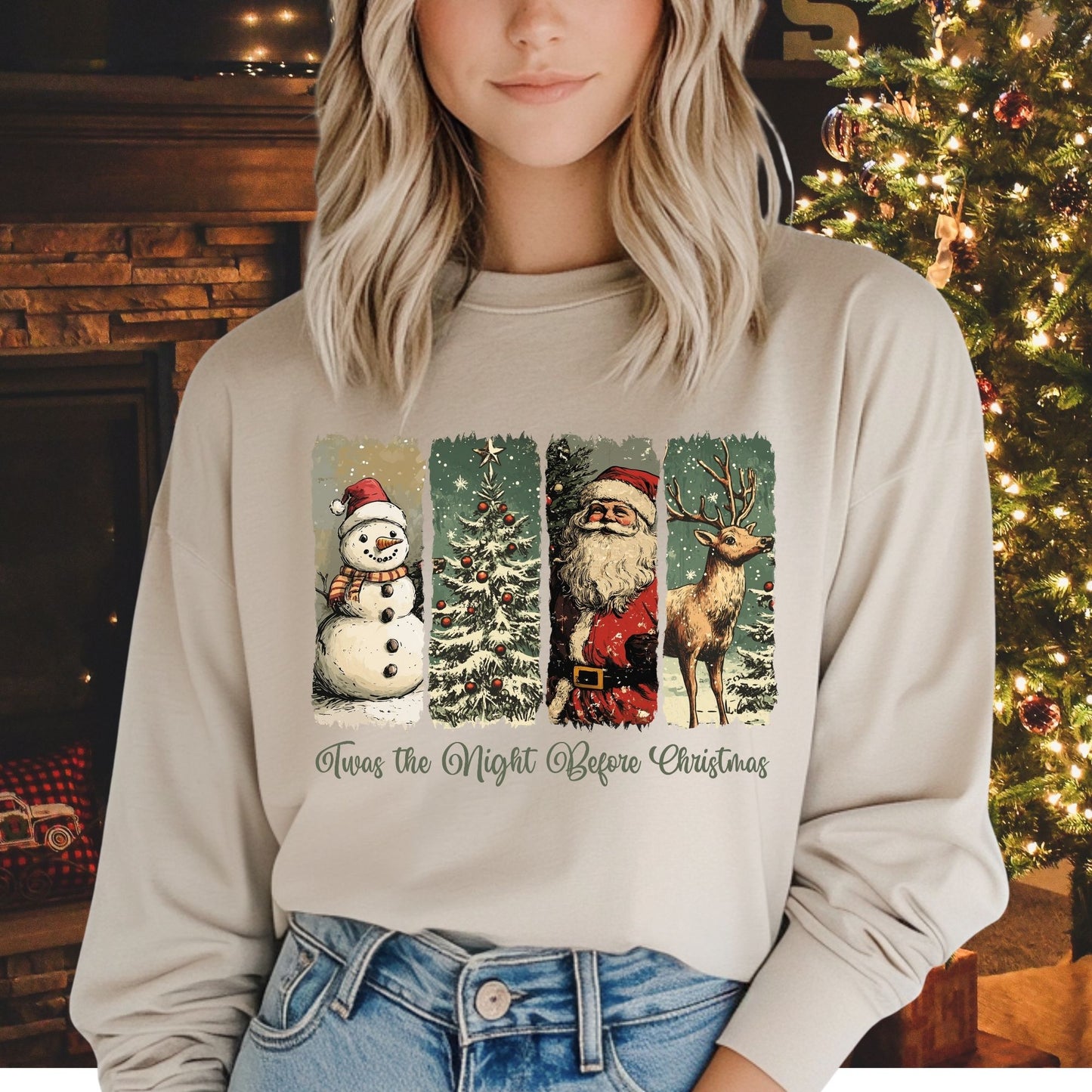 Twas the Night Before Christmas Long Sleeve Tee