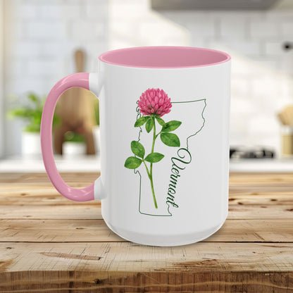 Vermont State Flower Mug – Red Clover (11/15oz)