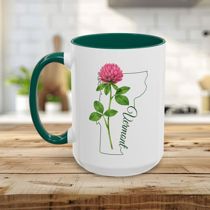 Vermont State Flower Mug – Red Clover (11/15oz)