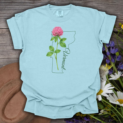 Vermont State Flower T-Shirt — Red Clover