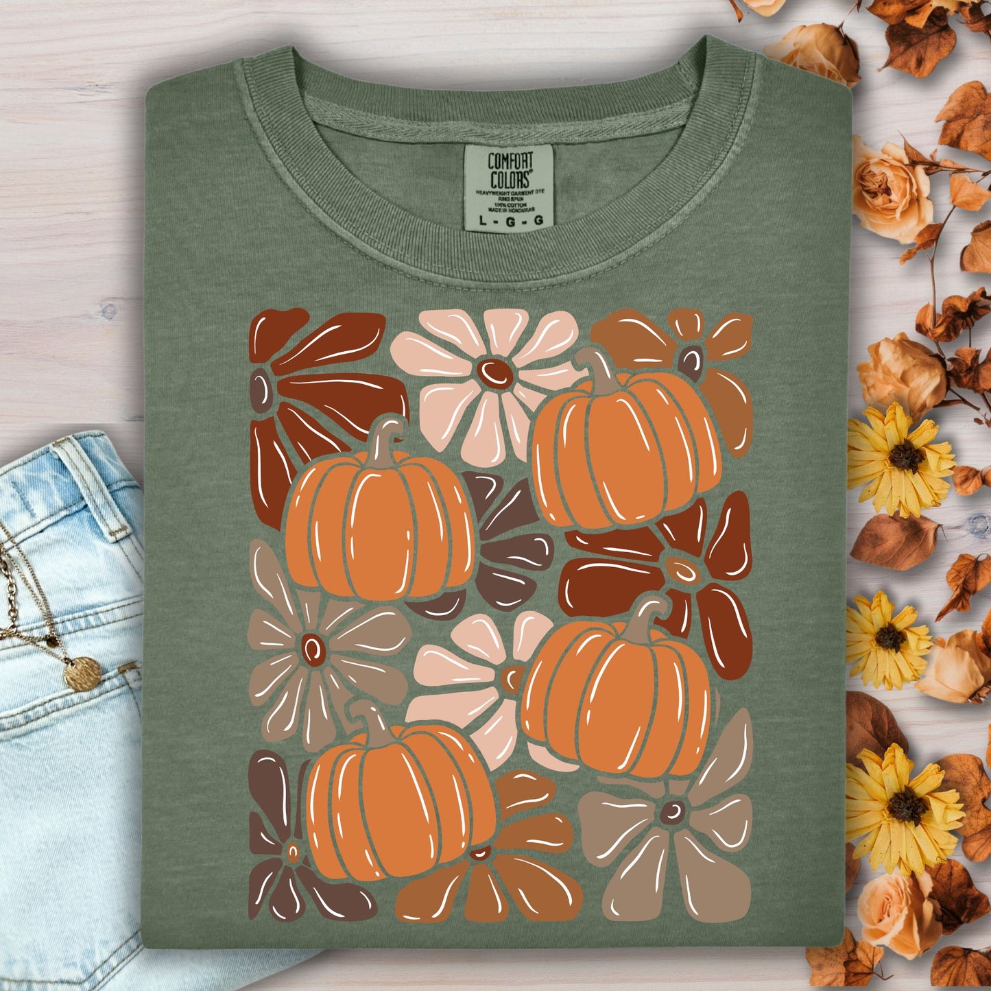 Vibrant Pumpkin T-Shirt