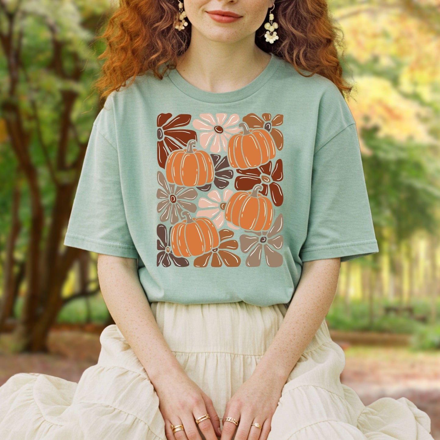 Vibrant Pumpkin T-Shirt
