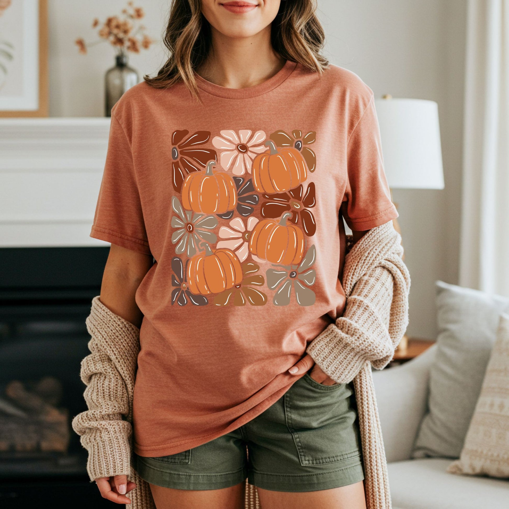 Vibrant Pumpkin T-Shirt