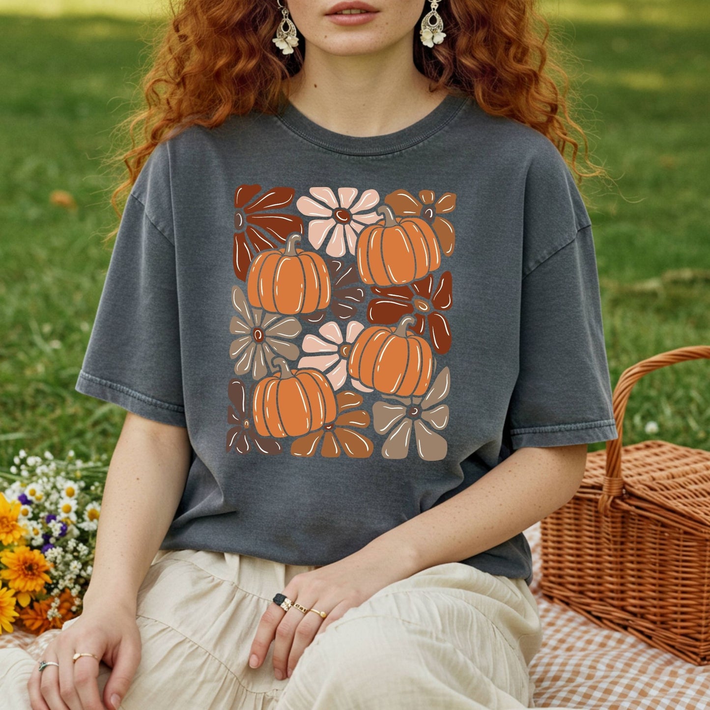 Vibrant Pumpkin T-Shirt