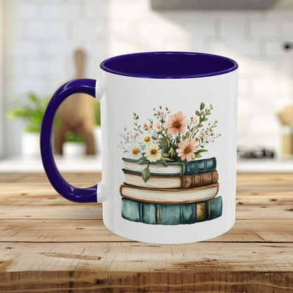 Vintage Cozy Spring Reading Mug (11/15oz)