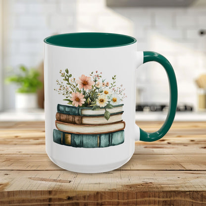 Vintage Cozy Spring Reading Mug (11/15oz)