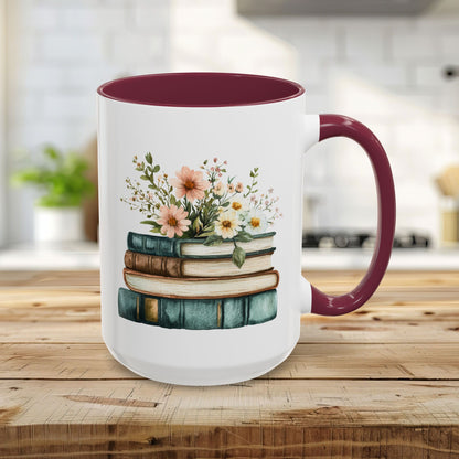 Vintage Cozy Spring Reading Mug (11/15oz)