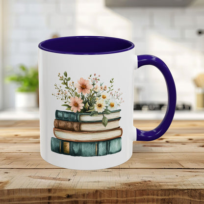 Vintage Cozy Spring Reading Mug (11/15oz)