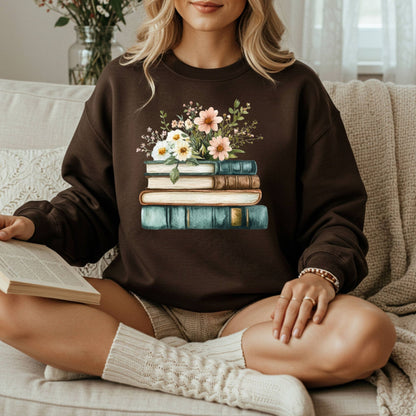 Vintage Cozy Reading Sweatshirt