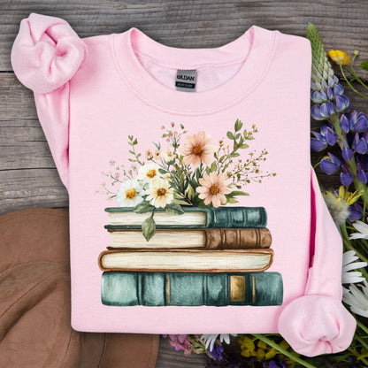 Vintage Cozy Reading Sweatshirt
