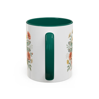 Vintage Floral Dragonfly Mug (11/15oz)