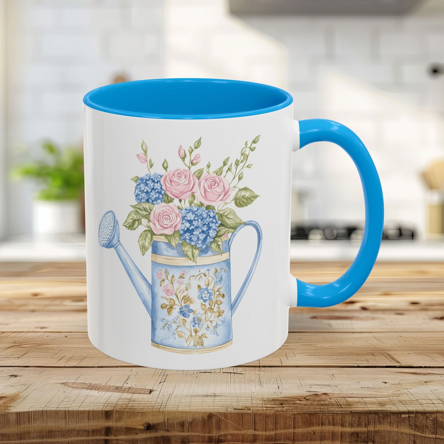 Vintage Garden Watering Can Mug (11/15oz)