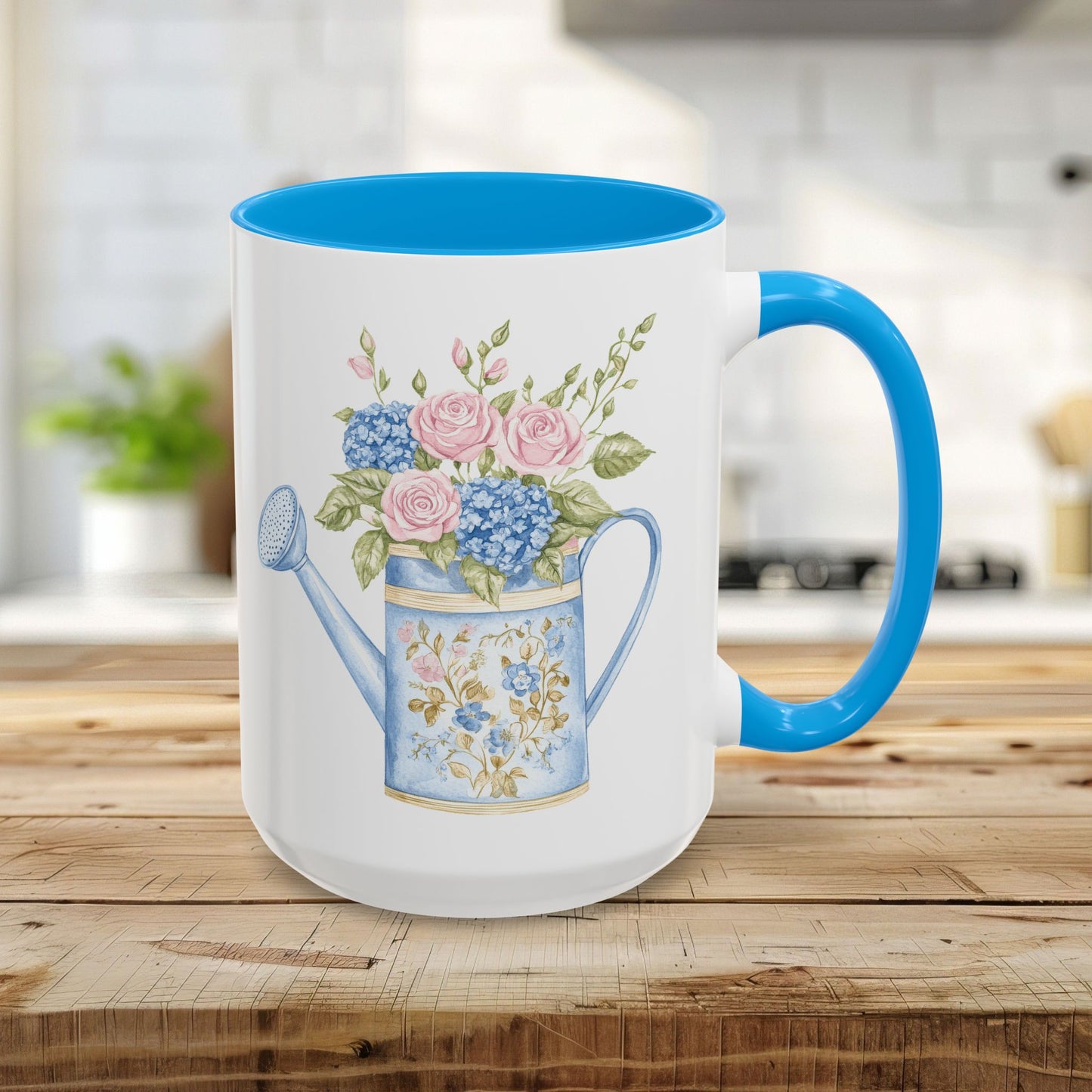 Vintage Garden Watering Can Mug (11/15oz)