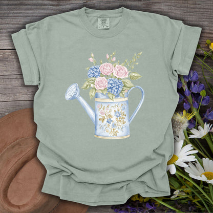Vintage Garden Watering Can T-Shirt