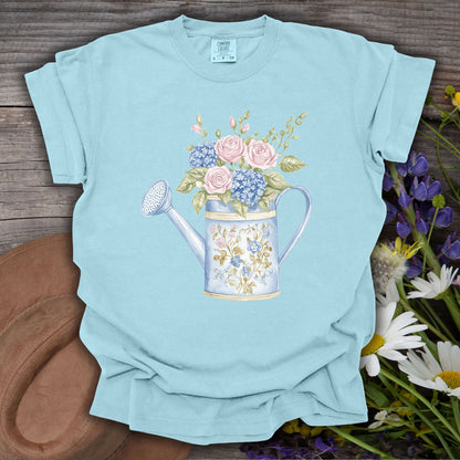 Vintage Garden Watering Can T-Shirt