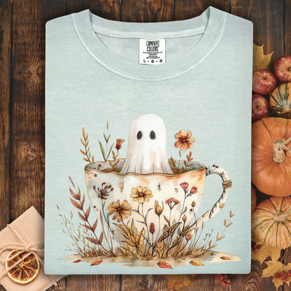 Vintage Ghost & Teacup T-Shirt