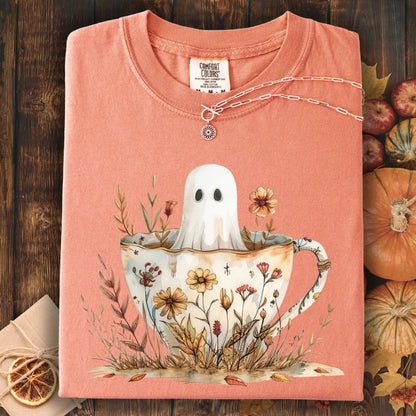 Vintage Ghost & Teacup T-Shirt