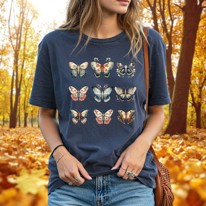 Vintage Moth Artwork T-Shirt