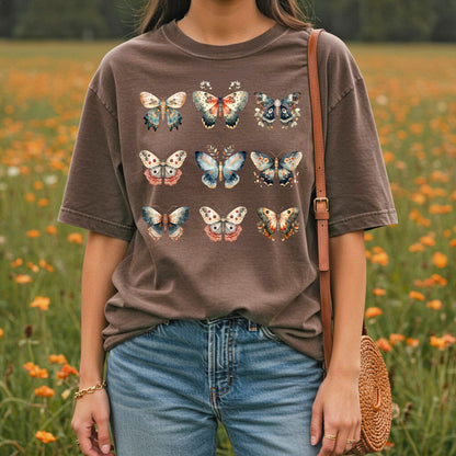 Vintage Moth Artwork T-Shirt