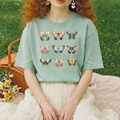 Vintage Moth Artwork T-Shirt