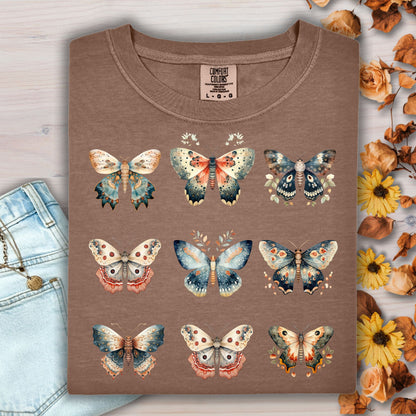 Vintage Moth Artwork T-Shirt