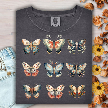 Vintage Moth Artwork T-Shirt