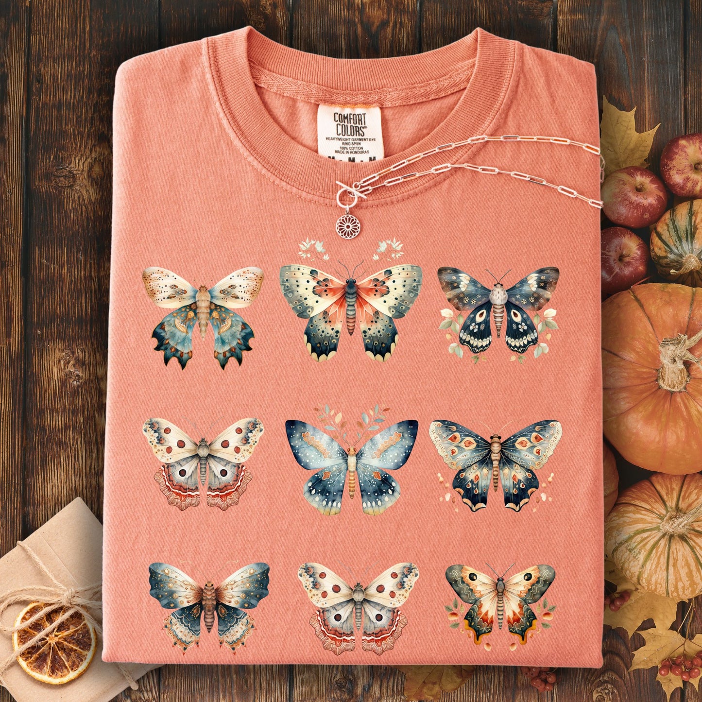 Vintage Moth Artwork T-Shirt