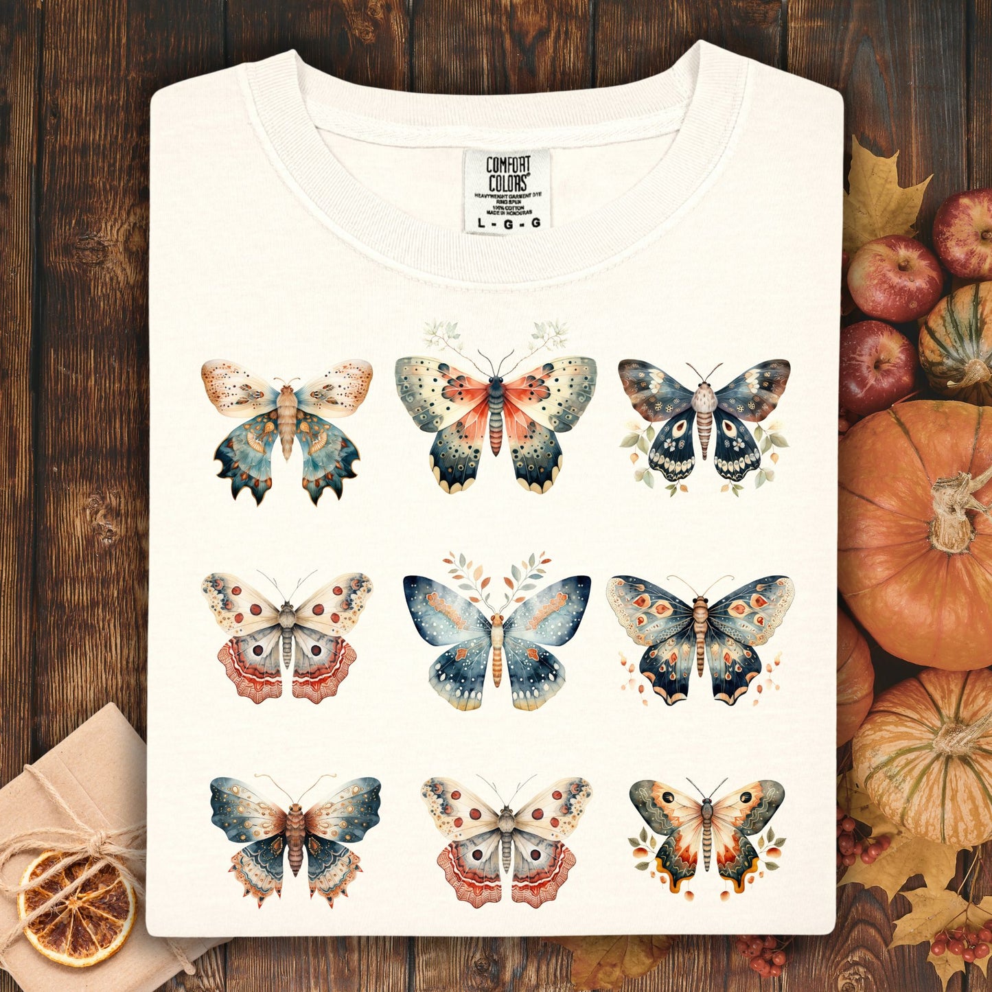 Vintage Moth Artwork T-Shirt