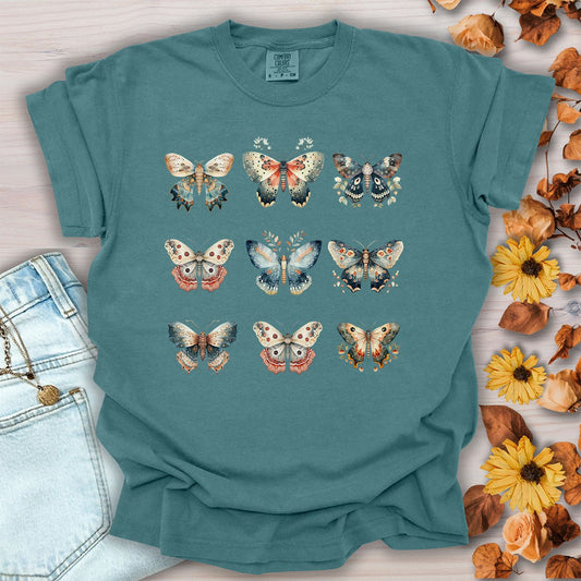 Vintage Moth Artwork T-Shirt