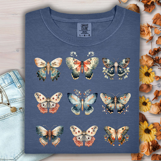 Vintage Moth Artwork T-Shirt