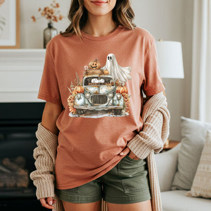 Vintage Pumpkin Pickup Truck T-Shirt