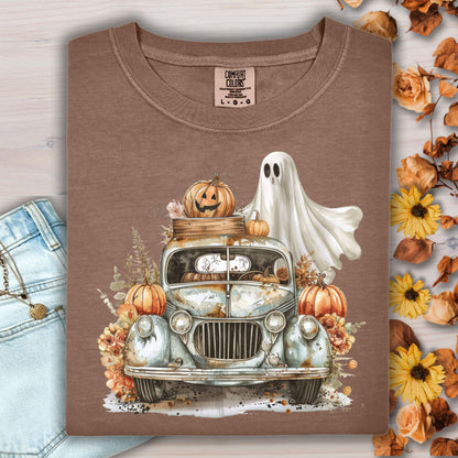 Vintage Pumpkin Pickup Truck T-Shirt