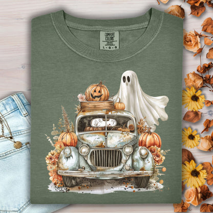 Vintage Pumpkin Pickup Truck T-Shirt