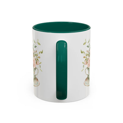 Vintage Rose Bouquet Teacup Mug (11oz & 15oz)