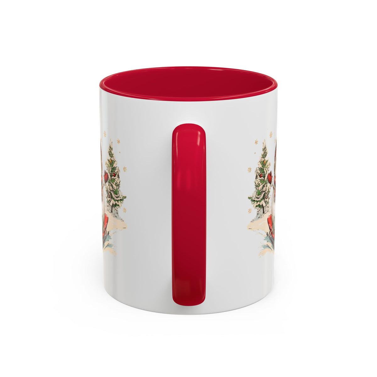 Vintage Sledding Snowman Mug (11/15oz)