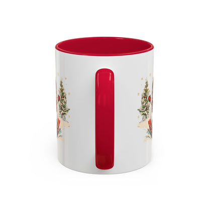 Vintage Sledding Snowman Mug (11/15oz)