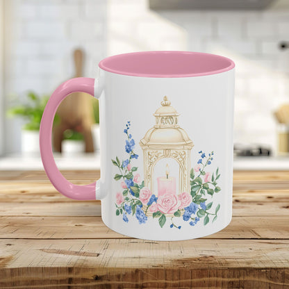 Vintage Spring Garden Lantern Mug (11/15oz)