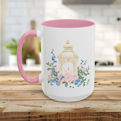 Vintage Spring Garden Lantern Mug (11/15oz)