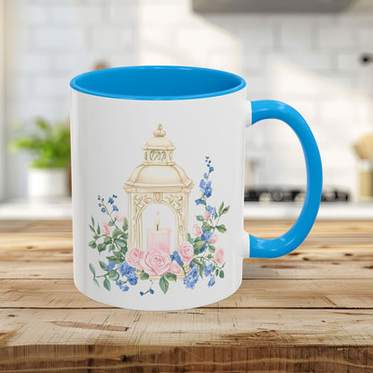 Vintage Spring Garden Lantern Mug (11/15oz)