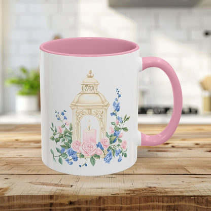 Vintage Spring Garden Lantern Mug (11/15oz)