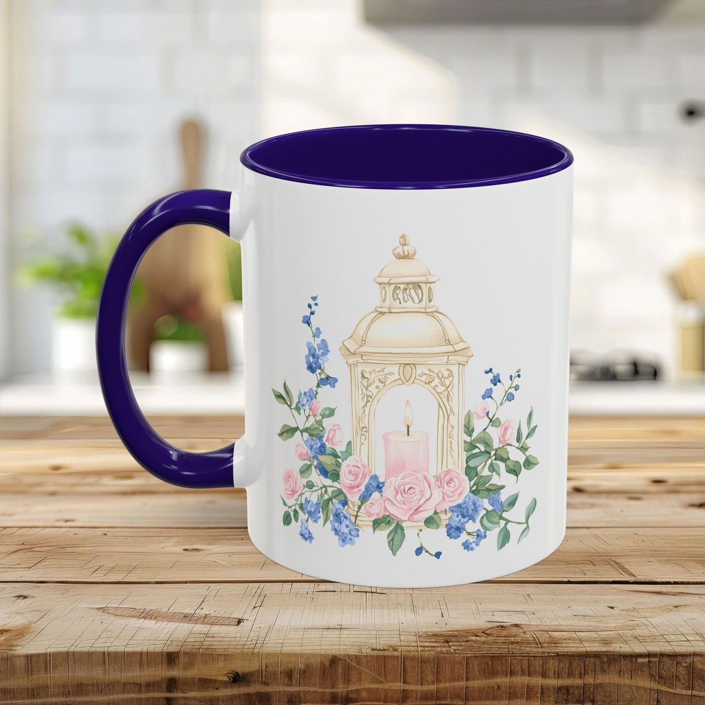 Vintage Spring Garden Lantern Mug (11/15oz)