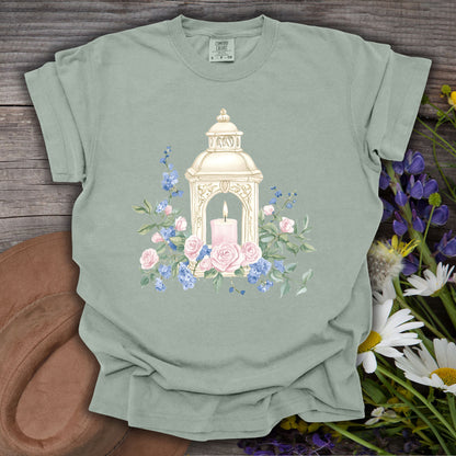 Vintage Spring Garden Lantern T-Shirt