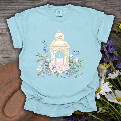 Vintage Spring Garden Lantern T-Shirt