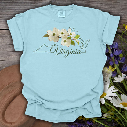 Virginia State Flower T-Shirt - American Dogwood