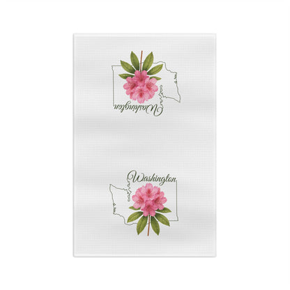 Washington State Flower Tea Towel – Rhododendron