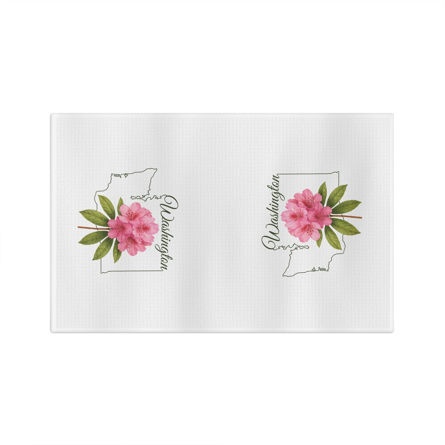 Washington State Flower Tea Towel – Rhododendron