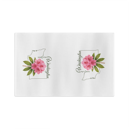 Washington State Flower Tea Towel – Rhododendron