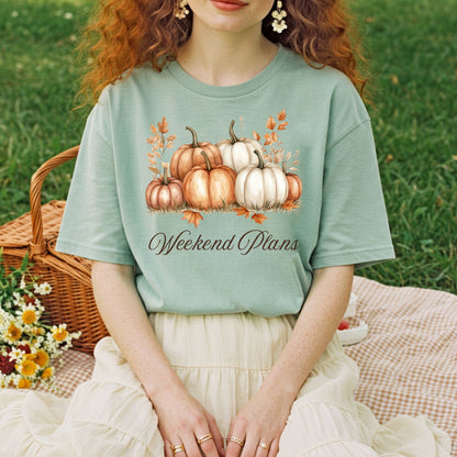 Weekend Plans Pumpkin Patch T-Shirt