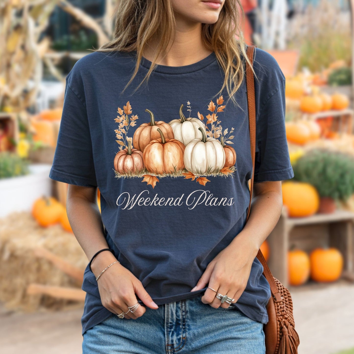 Weekend Plans Pumpkin Patch T-Shirt